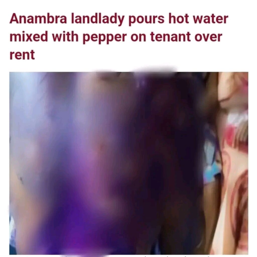 Landlady Arrested for Alleged Assault: Unraveling the Enugwu-Ukwu Incident of Hot Water and Pepper Attack