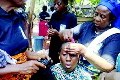Igbo Widowhood Rites: The Practice and Symbolism of Head Shaving in Mourning Rituals || Nnewi City